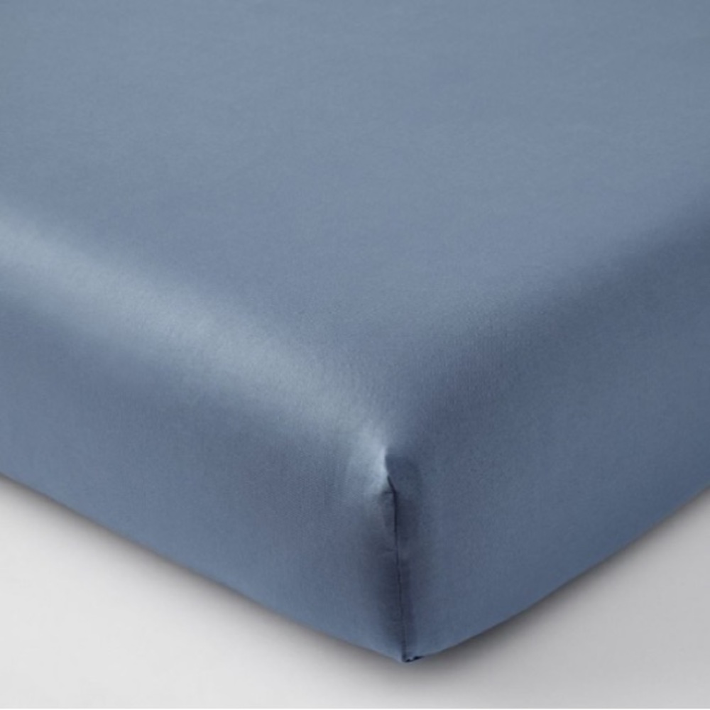 Pottery Barn Kids Organic Super Soft Crib Sheet, Flint Stone NWT